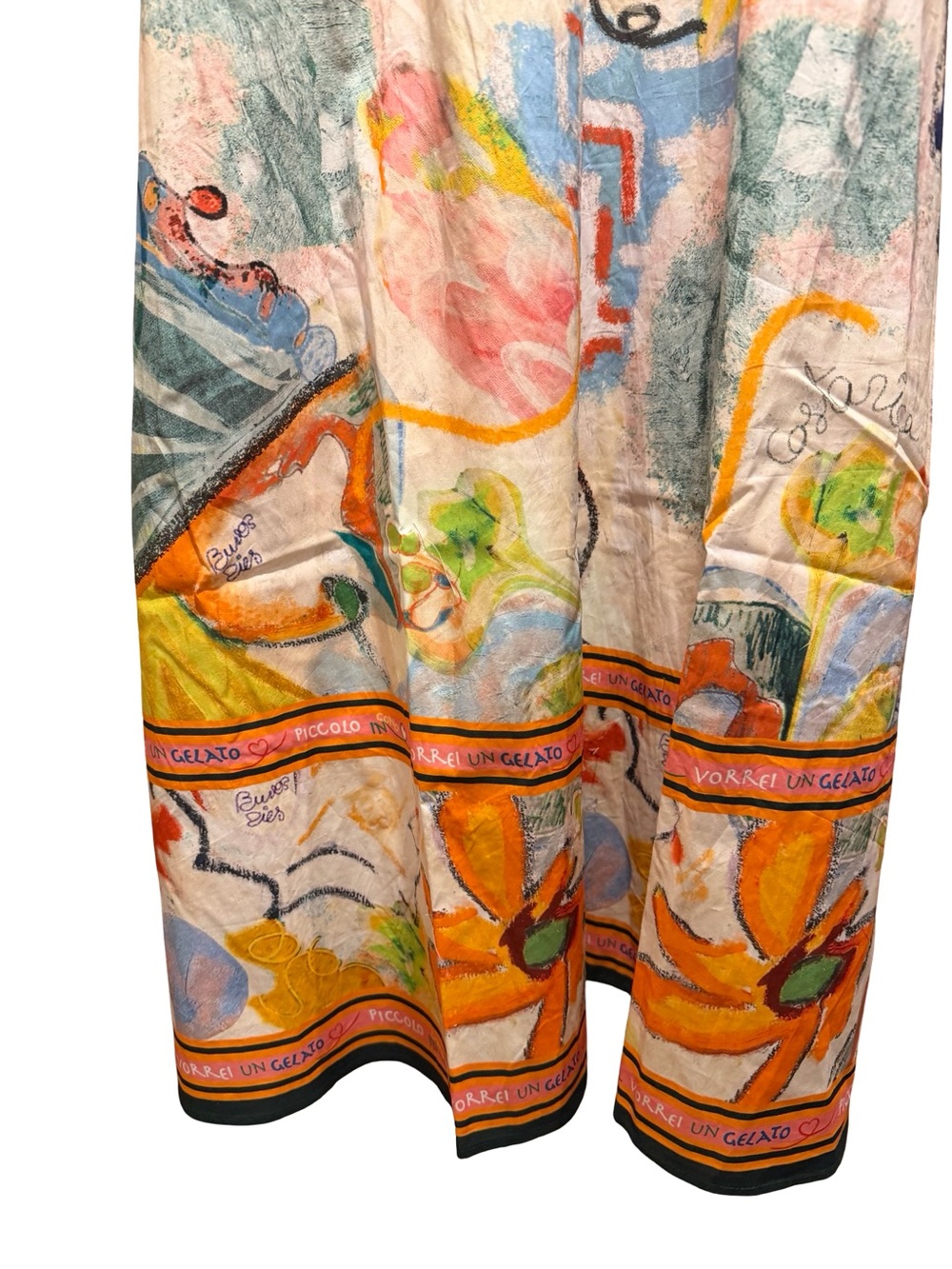 Caroline Constas Linen Euro Summer Maxi Sundress NWT - Picture 8 of 12